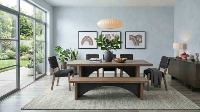 Sunny Designs™ Arch Desert Plain Dining Table-1