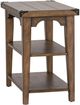 Liberty Furniture Aspen Skies Weathered Brown Chair Side Table-0
