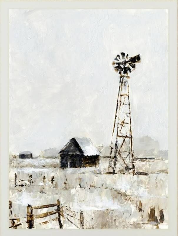 Classy Art Rustic Prairie II by Ethan Harper Wall Art-1