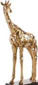 Giftcraft Black/Gold/Silver Giraffe Figurine-1