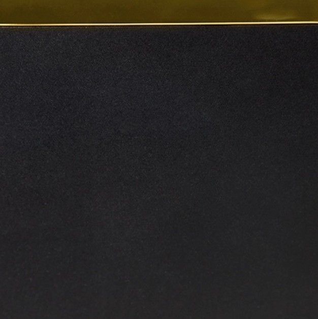 Signature Design by Ashley® Rexwell Black Accent Table with Gold Base-3