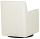 Palliser® Furniture Customizable Pia White Swivel Chair with Two 16" Pillows-3