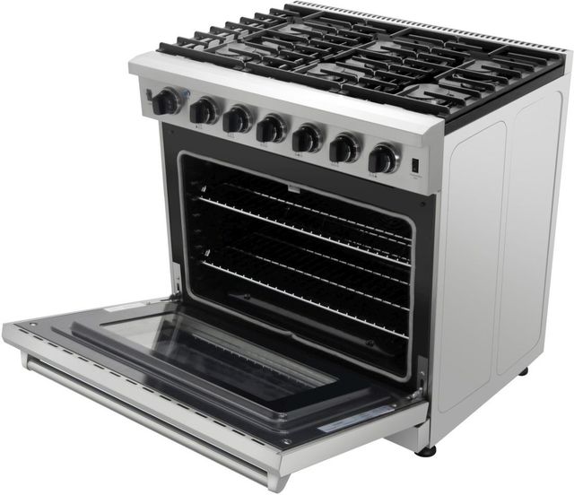 Thor Kitchen® 36" Stainless Steel Pro Style Gas Range-2