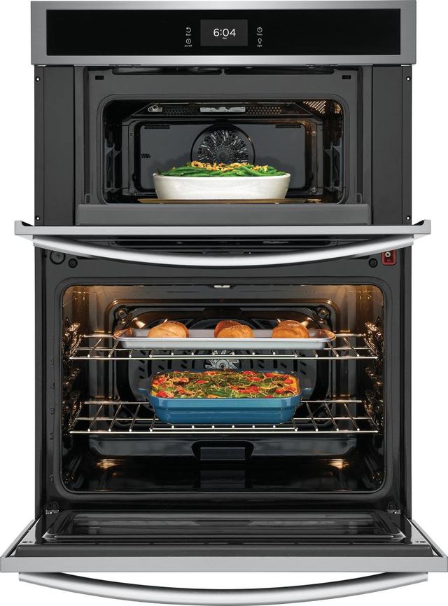 Frigidaire Gallery® 30" Stainless Steel Oven/Microwave Combo Electric Wall Oven-2