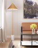 Zuo® Modern Bianca Gold/White Floor Lamp-1