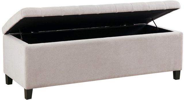 Olliix by Madison Park Shandra Natural Storage Bench-2