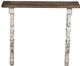 A & B Home Brown/White Wall Shelf-0