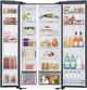 Samsung 36" 20.5 Cu. Ft. Silver Counter Depth Side-by-Side Refrigerator-3