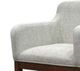 Elements International Glinda Brown/Light Gray Dining Chair-1