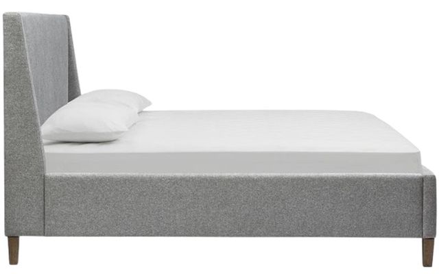 Magnussen Home® Lindon Sauve Pebble Upholstered Queen Island Bed-2