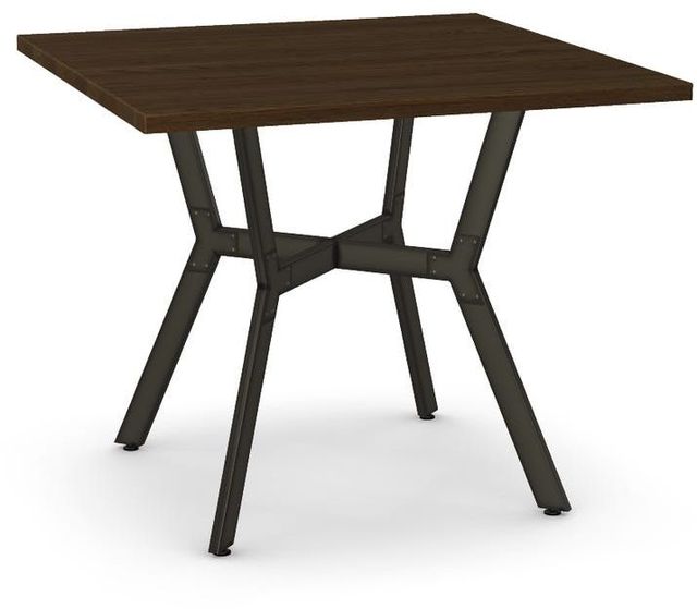 Amisco Customizable Norcross 30" Solid Ash Square Table-0