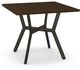 Amisco Customizable Norcross 30" Solid Ash Square Table-0