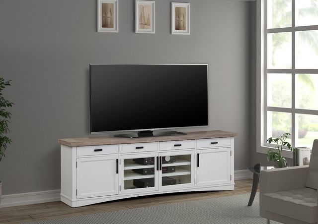 Parker House® Americana Modern Cotton 92" TV Console-1