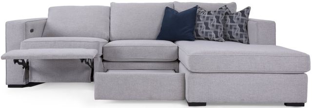 Decor-Rest® Furniture LTD 2-Piece Power Reclining Right-Arm Facing Sectional and Chaise-2