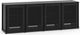 Salamander Designs® Synergy Model 347 AV Cabinet-Black-0