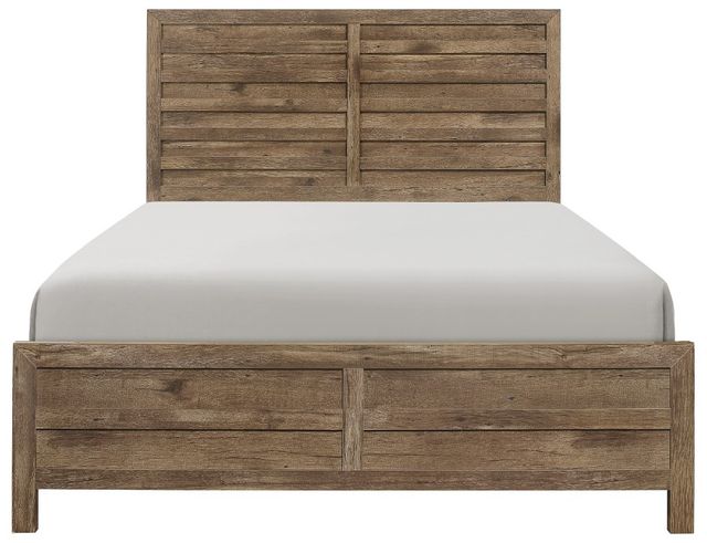 Homelegance® Mandan Weather Pine California King Panel Bed-2