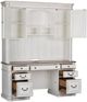 Liberty Furniture Magnolia Manor 5-Piece Antique White/Weathered Bark Desk Set-2