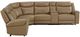 Parker House® Momentum 6-Piece Cashew Power Reclining Modular Sectional with Power Headrest, Heat Massage, and Speaker-4