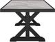 Signature Design by Ashley® Beachcroft Black/Light Gray Outdoor Dining Table-2