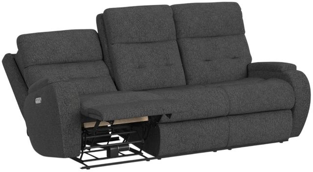Flexsteel® Customizable Strait Power Reclining Sofa with Power Headrests-1