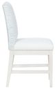 Fairfield® Customizable Entree Dining Nova Side Chair with Linen Legs-2