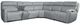 Liberty Furniture Chase 6-Piece Oslo Gray Power Reclining Sectional-0