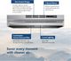 Broan® 41000 Series 30" Fingerprint Resistant Stainless Steel Under Cabinet Range Hood-3