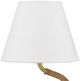 Currey & Company Sirocco Natural/Antique Brass Desk Lamp-4