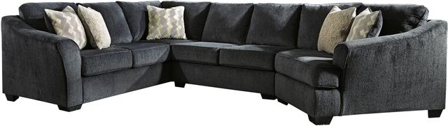 Signature Design by Ashley® Eltmann 3-Piece Slate Left-Arm Facing Sectional with Armless Loveseat and Cuddler-0