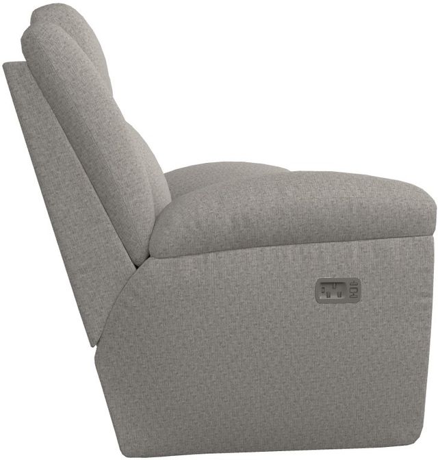 La-Z-Boy® Joel Stone Power Reclining Loveseat with Headrest-2
