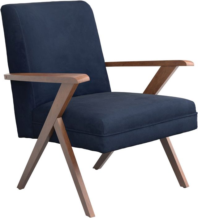 Coaster® Cheryl Dark Blue Accent Chair-2