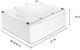 Maytag® 10" White Pedestal for Front Load Washer and Dryer-2