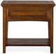Magnussen Home® Bay Creek Toasted Nutmeg End Table-4