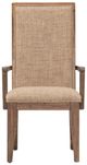 Michael Amini® Carrollton Rustic Ranch Arm Chair-1