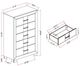 Global Furniture USA Optimus Black/Brown Chest-2