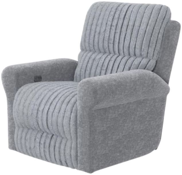 Catnapper® Foxy Nickel Power Lay Flat Recliner with Zero Gravity-4