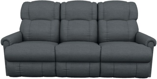 La-Z-Boy® Pinnacle Denim Power Wall Reclining Sofa with Headrest-1