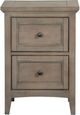 Magnussen Home® Paxton Place Dovetail Grey Small Drawer Nightstand-2