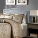 Olliix by Madison Park Nadine Dusty Blue King Upholstery Headboard-4
