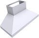 Vent-A-Hood® 60" White Euro-Style Wall Mount Range Hood-1