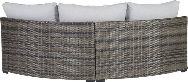 Signature Design by Ashley® Harbor Court Gray Loveseat-1