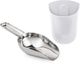 GE Profile™ Opal™ Stainless Steel/Stone White Scoop and Holder-0