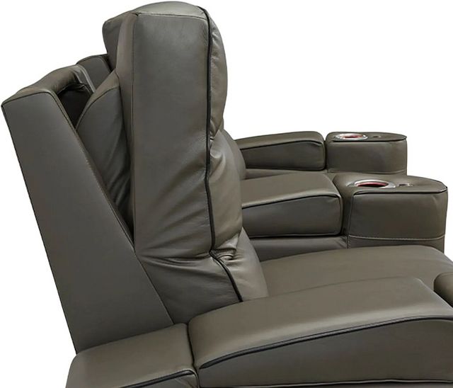 Palliser® Furniture Customizable Beckett 2-Piece Curved Power Reclining Theater Seating with Power Headrest, Lumbar support-5