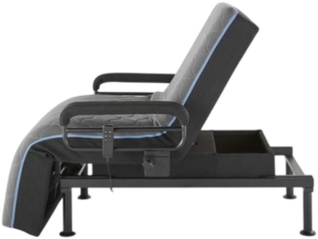 Bernards EZY Out Black/Gray 80" Adjustable Bed-2
