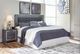 Signature Design by Ashley® Lodanna Gray California King/King Upholstered Panel Headboard-1