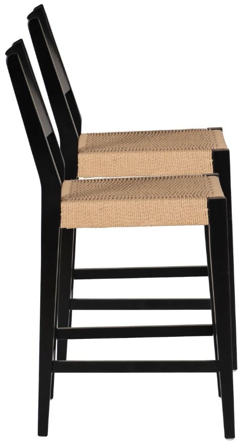 Powell® Cosgrove Black Counter Stool-4