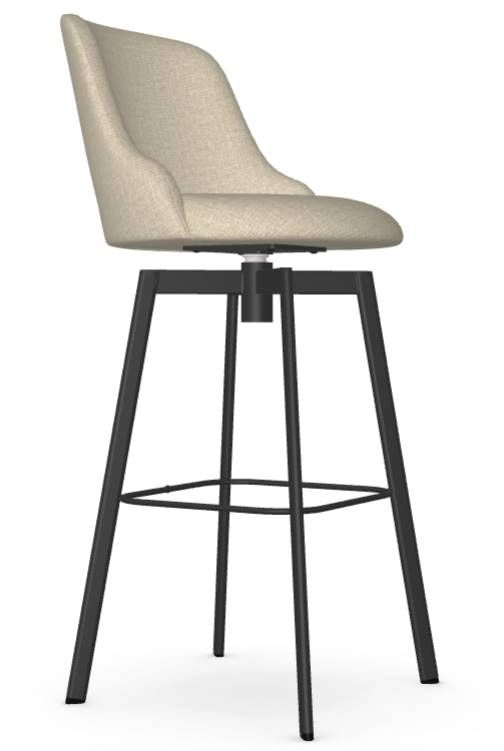 Amisco Customizable Diego Swivel Bar Stool-1