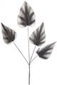 Harp & Finial® Alocasia Stem Gray Foam Floral-0