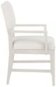 Fairfield® Customizable Entree Dining Silas Arm Chair with Linen Finish-2