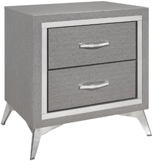 New Classic® Home Furnishings Huxley Gray Nightstand-0